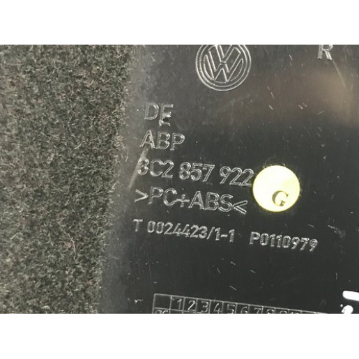 Крышка бардачка VW Passat B6 2005-2010 3C2857922